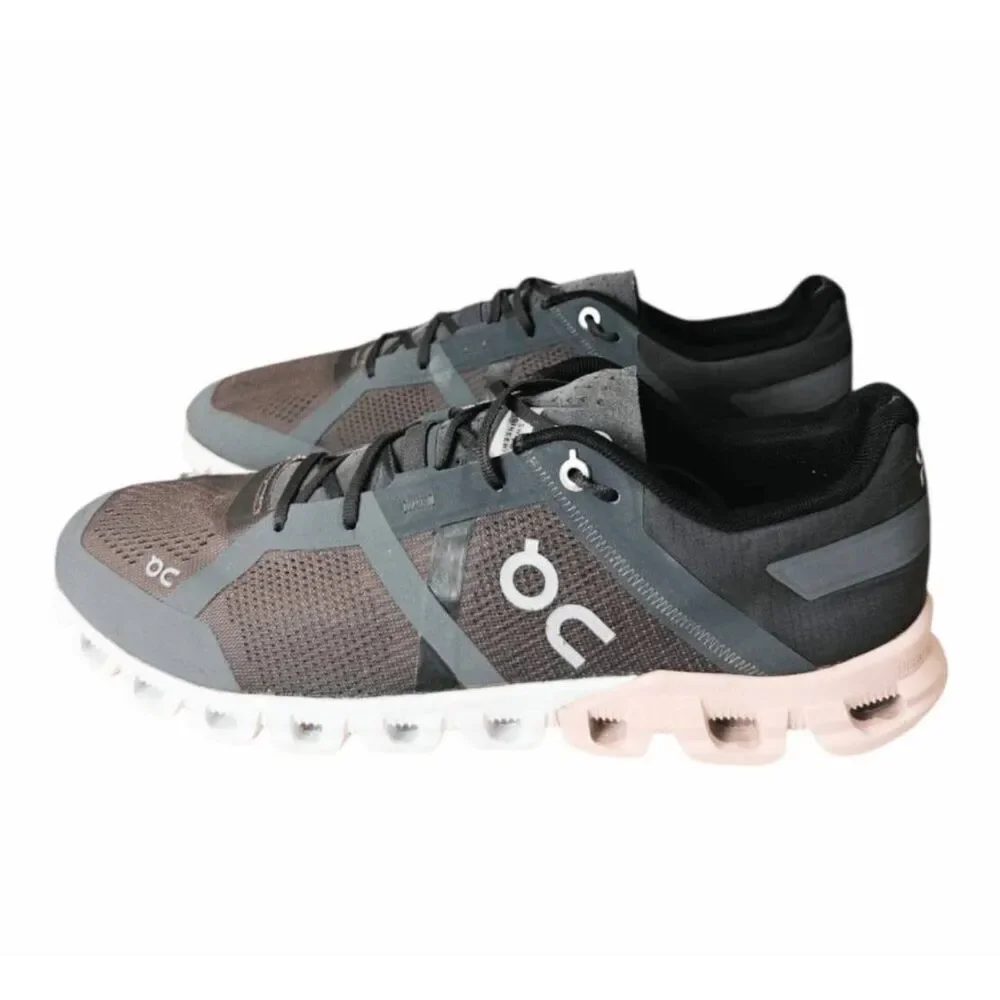 ON RUNNING Cloudflow 'Rose/Rock' Running Shoes Size 10